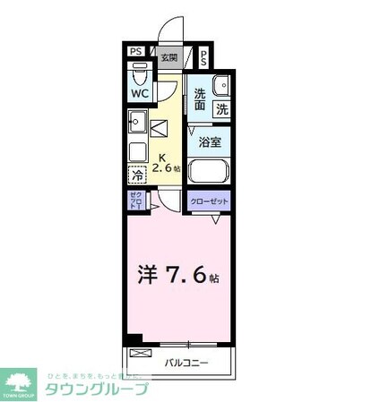 メゾンドールの物件間取画像
